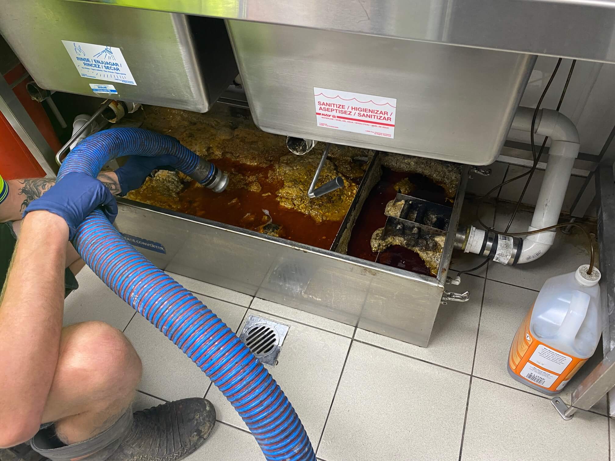 Grease Trap Cleaning in Elyria